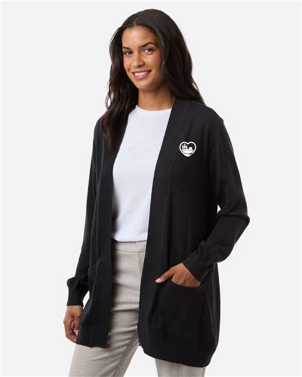 CCMH-Women's New Classics Open Cardigan Sweater - (DG447W)
