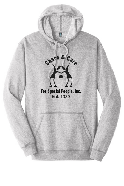 Share & Care- DM391 District® Lightweight Fleece Hoodie