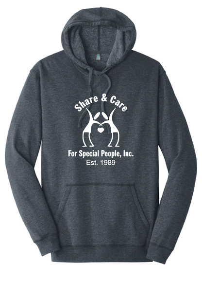 Share & Care- DM391 District® Lightweight Fleece Hoodie