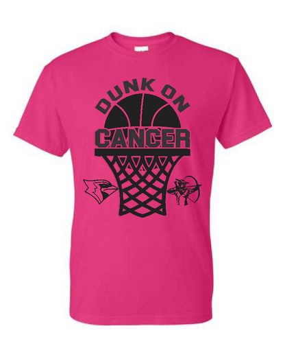 Dunk on Cancer- Gildan SS-Breast Cancer Support