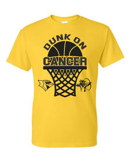 Dunk On Cancer- Gildan SS- Bladder, Bone, Child Cancer Support