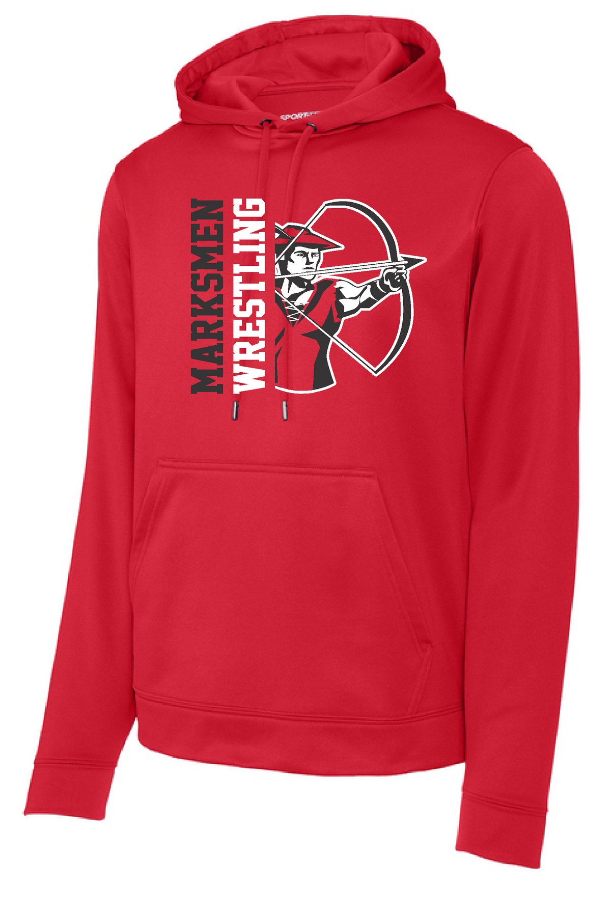 Sherwood Wrestling 26- Sport Tek Sport Wick Fleece Hoodie (F244)