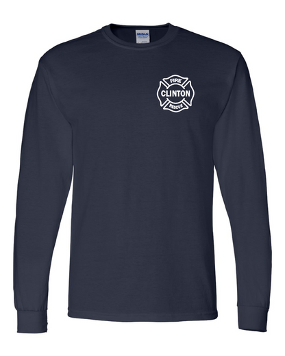 CFD - Gildan 8400 Long Sleeve Navy tee