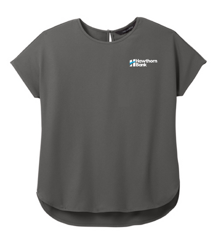 Hawthorn - Ladies Mercer+Mettle® Women's Stretch Crepe Crew - MM2015
