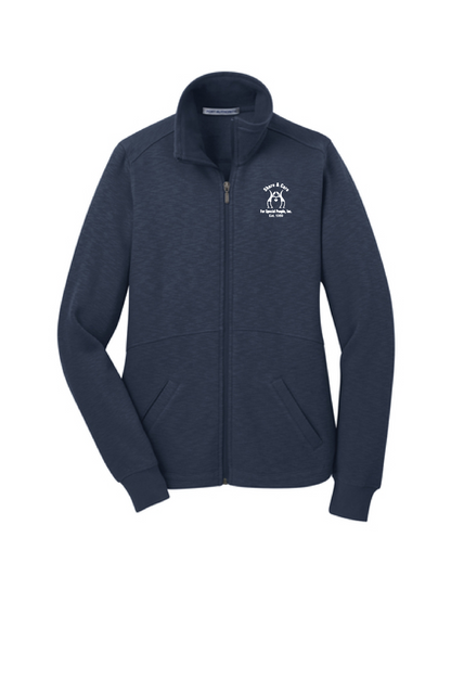 Share & Care- L293 Port Authority® Women's Slub Fleece Full-Zip Jacket