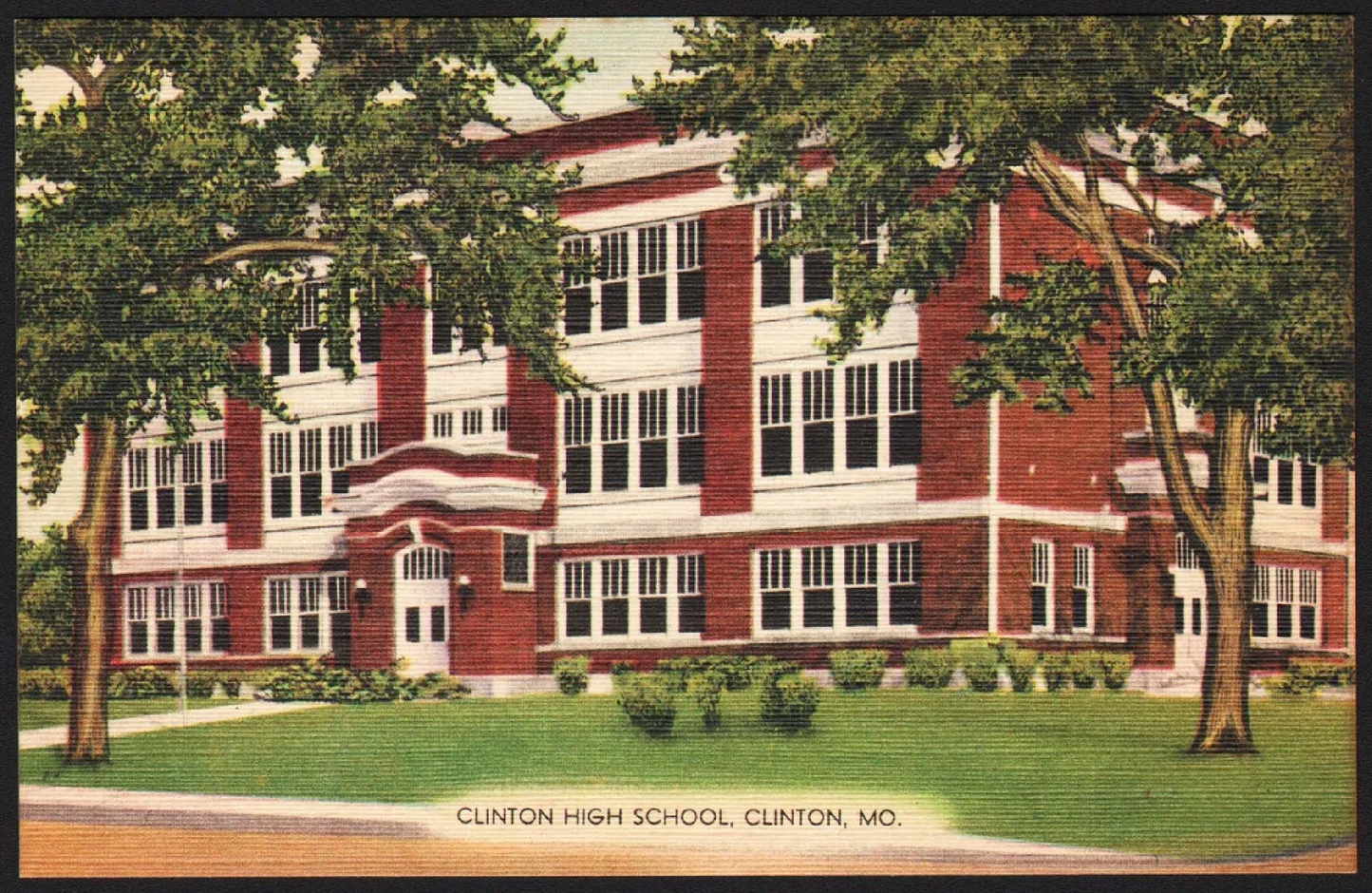 Clinton High School  1911-1959 tee shirt