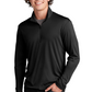 Pediatric Place Mens 1/4 Pull-over with left chest embroidered logo in color