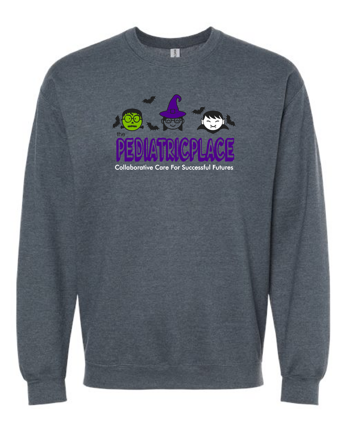 TPP- Halloween 2026- Gildan Softstyle Crewneck Sweatshirt- Dark Heather