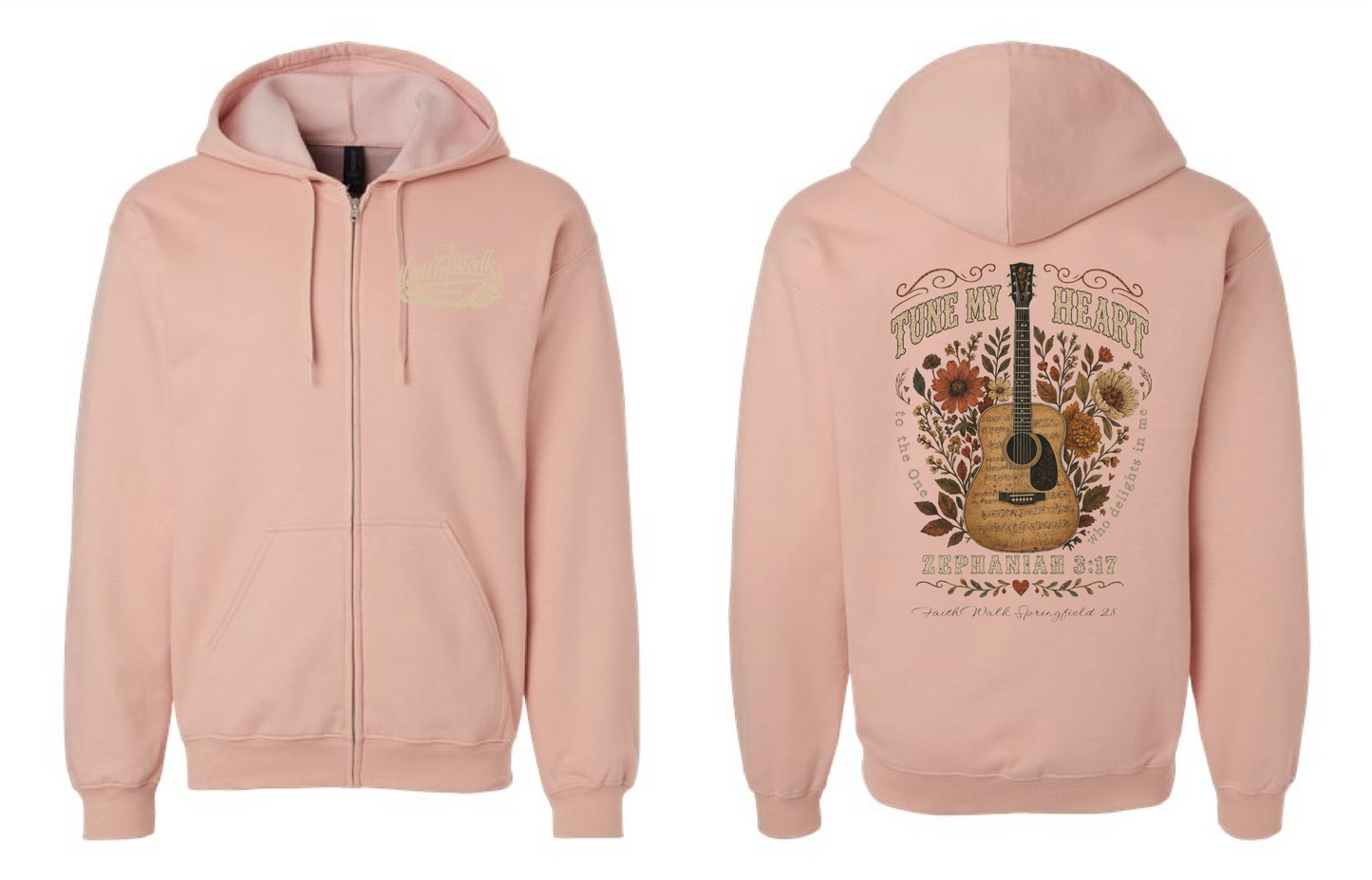 Ladies FaithWalk- Gildan Softstyle Full Zip Jacket