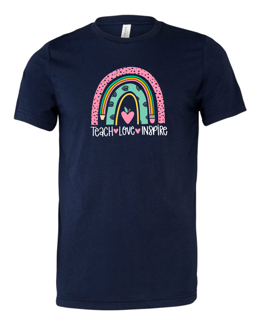 Shawnee Mound Bella Short Sleeve Rainbow