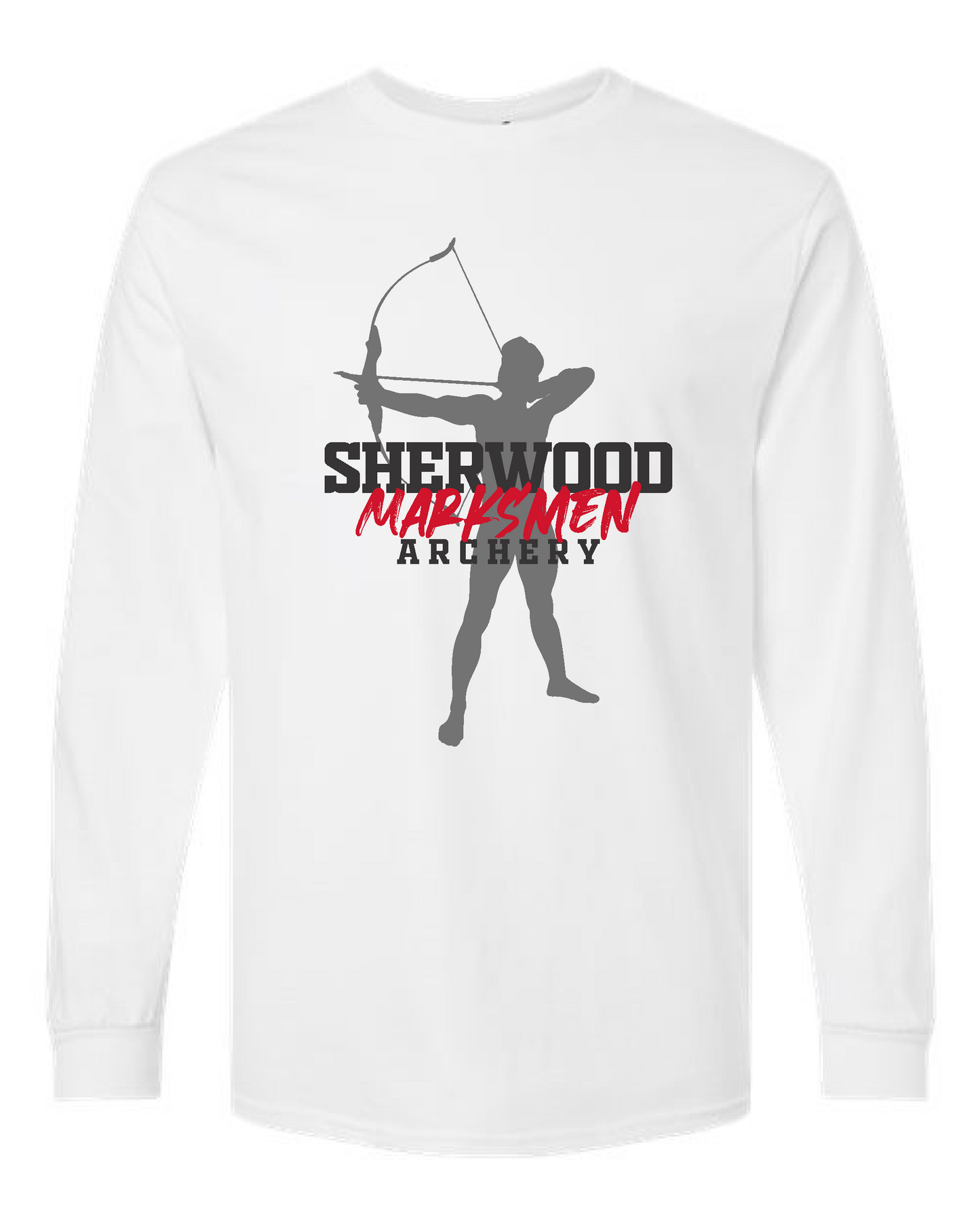 Sherwood Archery 25- Gildan Heavy Cotton Long Sleeve- BOYS