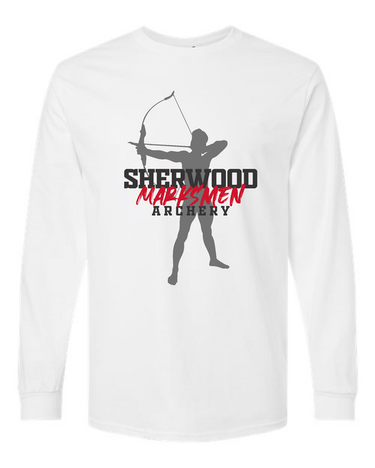 Sherwood Archery 25- Gildan Heavy Cotton Long Sleeve- BOYS