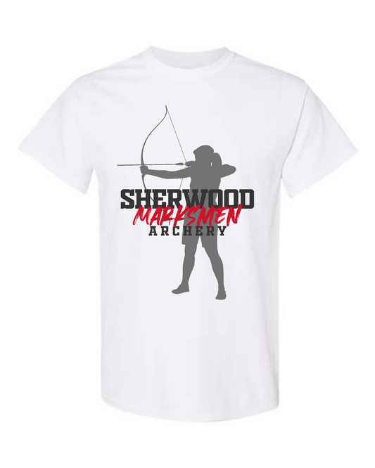 Sherwood Archery 25- Gildan Heavy Cotton Short Sleeve-GIRLS