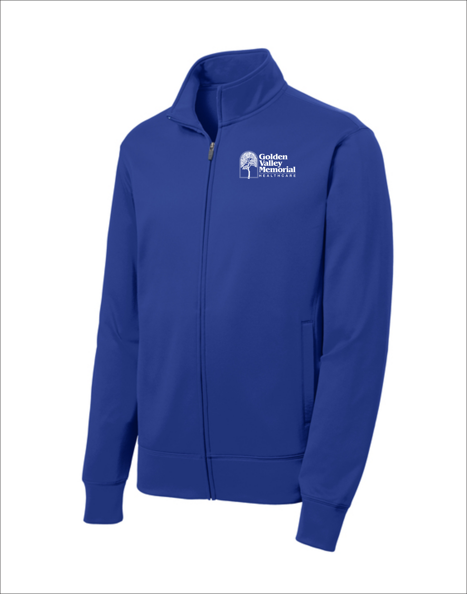 GVMH Long-Sleeve Men's Full Zip Jackets - ST241 with Embroidered GVMH Long-Sleeve Men's Full Zip Jackets - ST241 with Embroidered