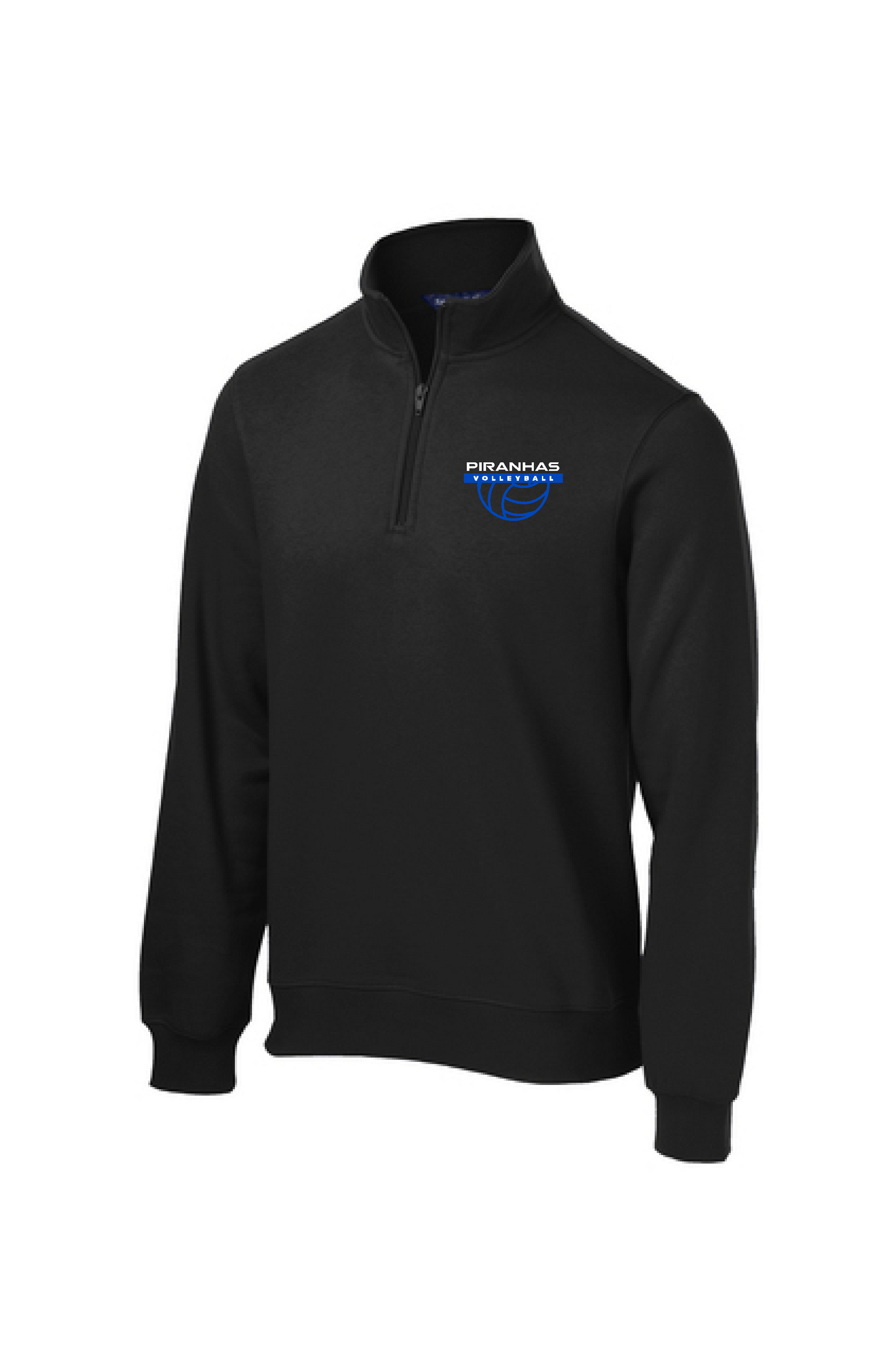 Piranhas VB 25- Sport Tek 1/4 Zip Black