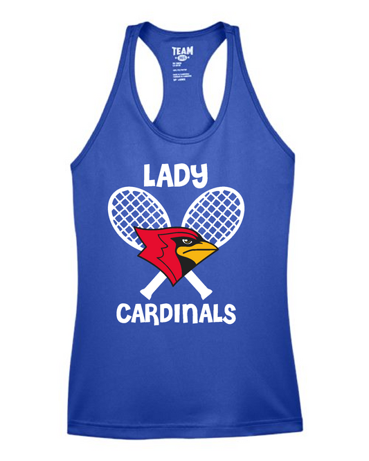 CHS Girls Tennis Women's Zone Performance Racerback Tank