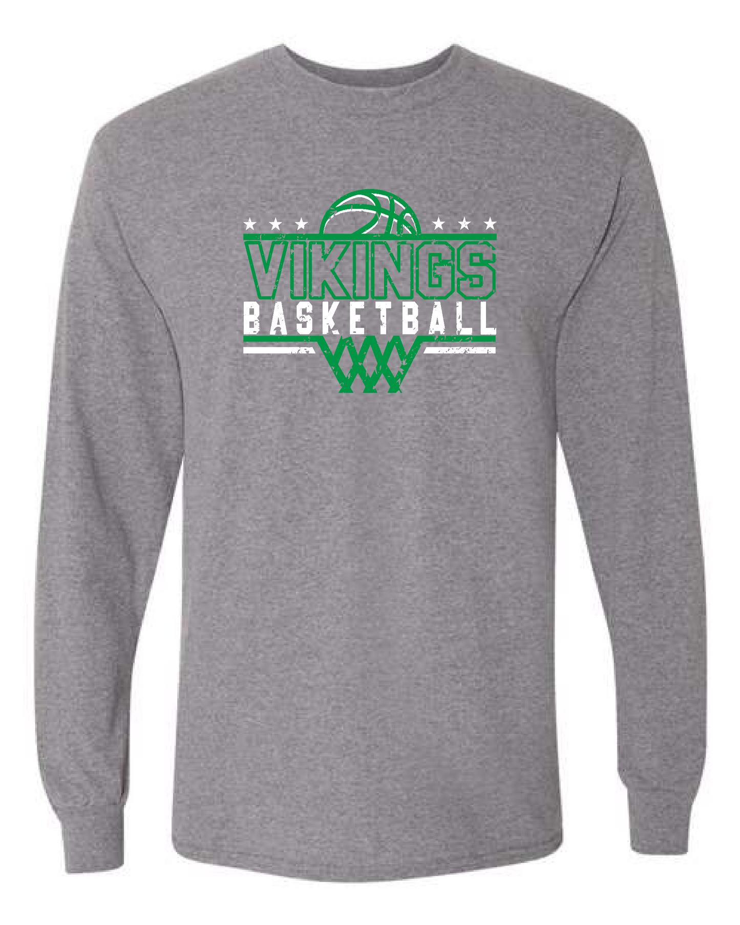 Lakeland Basketball Supporter Tees Gildan Long Sleeve C Squared