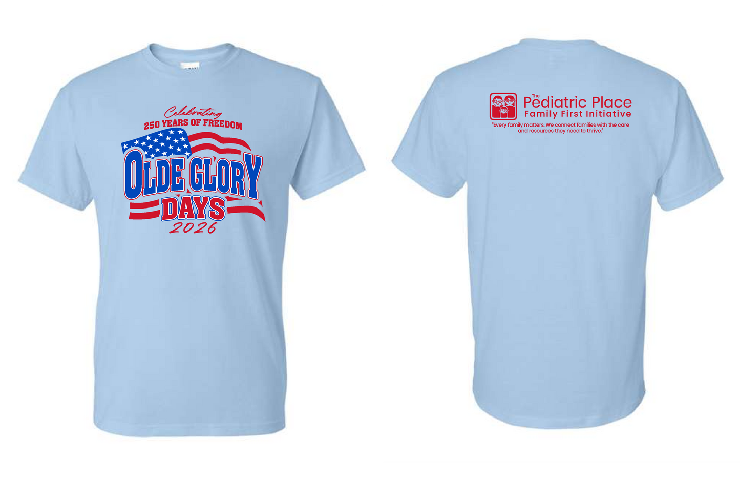 8000 Light Blue TPP FFI OGD with Logo on Back