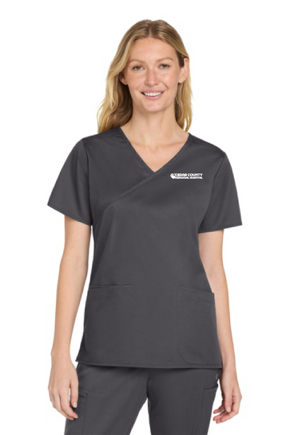 CCMH-Women’s WorkFlex™ Mock Wrap Top (WW4760)