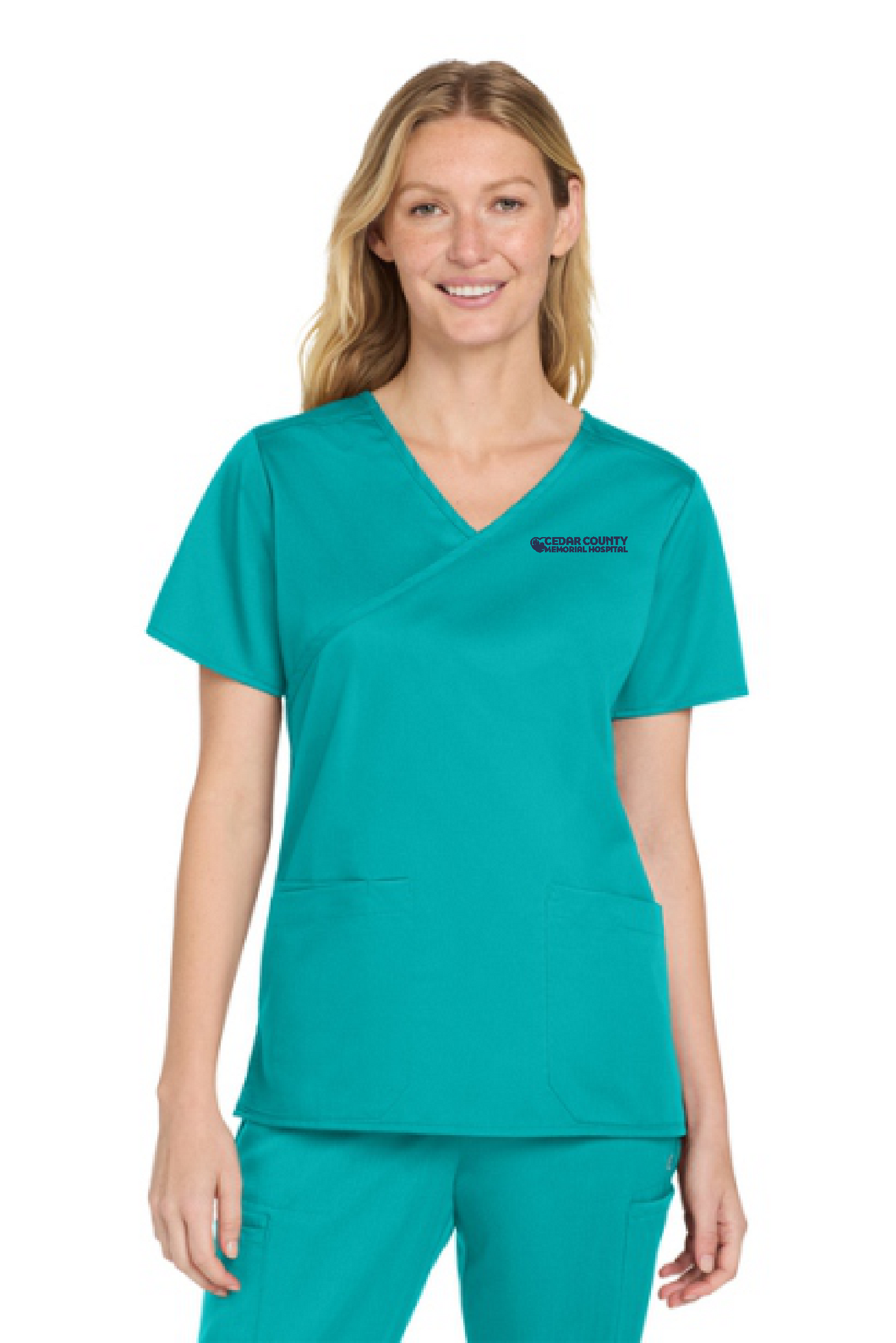 CCMH-Women’s WorkFlex™ Mock Wrap Top (WW4760)