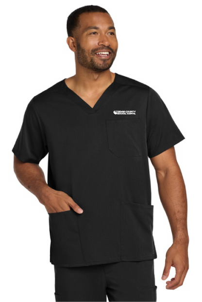 CCMH-Men's Premiere Flex™ V-Neck Top (WW5068)