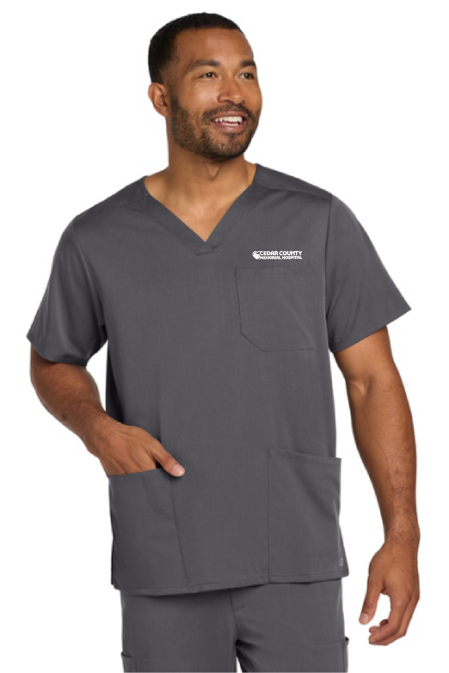 CCMH-Men's Premiere Flex™ V-Neck Top (WW5068)