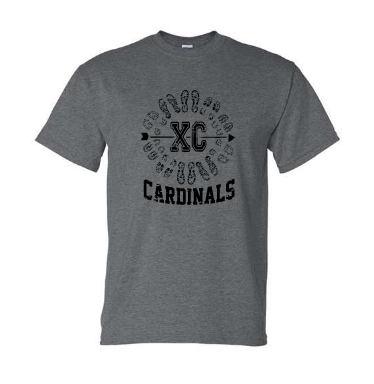 Cardinals Cross Country-Gildan Short Sleeve T-Shirt (8000)