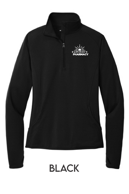 Summers - Sport-Tek Ladies Sport-Wick® Stretch 1/2-Zip Pullover