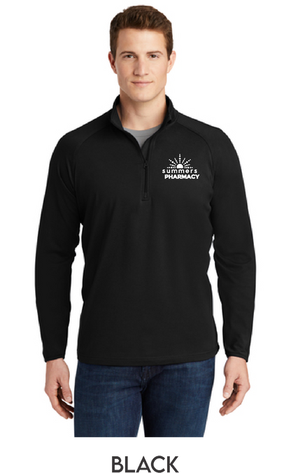 Summers - Men's Sport Tek Quarter Zip - Embroidered