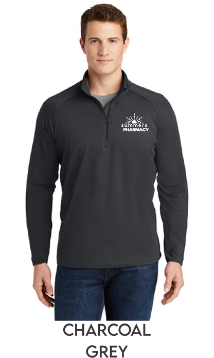 Summers - Men's Sport Tek Quarter Zip - Embroidered