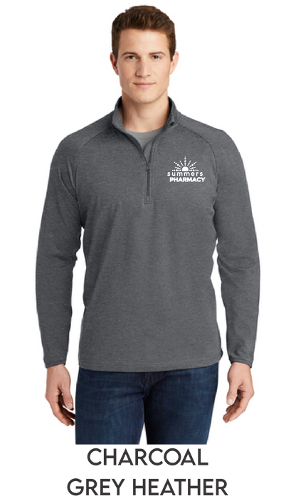 Summers - Men's Sport Tek Quarter Zip - Embroidered
