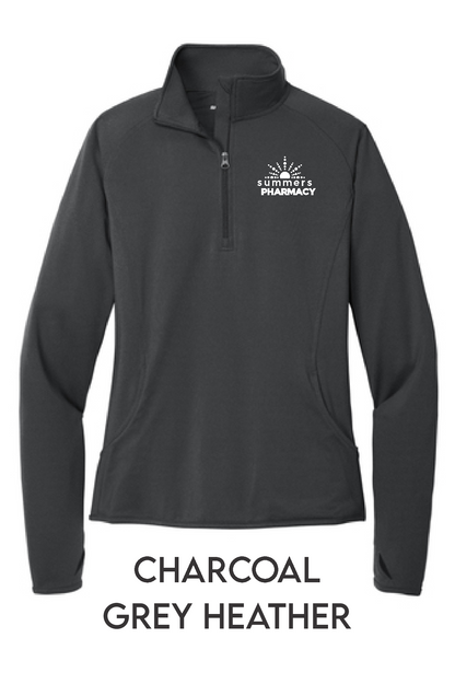 Summers - Sport-Tek Ladies Sport-Wick® Stretch 1/2-Zip Pullover