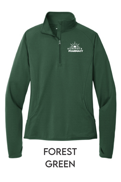Summers - Sport-Tek Ladies Sport-Wick® Stretch 1/2-Zip Pullover