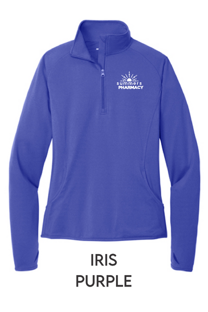Summers - Sport-Tek Ladies Sport-Wick® Stretch 1/2-Zip Pullover