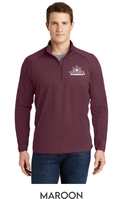 Summers - Men's Sport Tek Quarter Zip - Embroidered