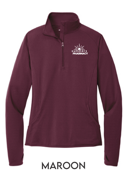 Summers - Sport-Tek Ladies Sport-Wick® Stretch 1/2-Zip Pullover