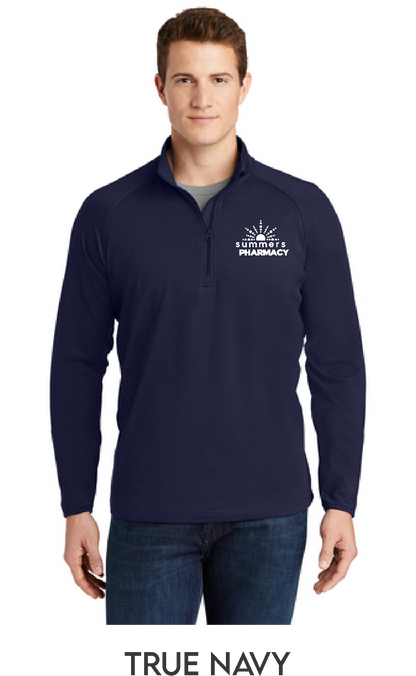 Summers - Men's Sport Tek Quarter Zip - Embroidered