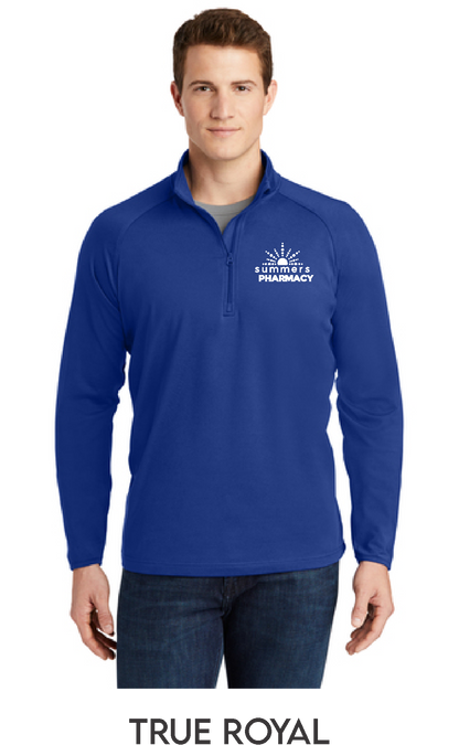 Summers - Men's Sport Tek Quarter Zip - Embroidered