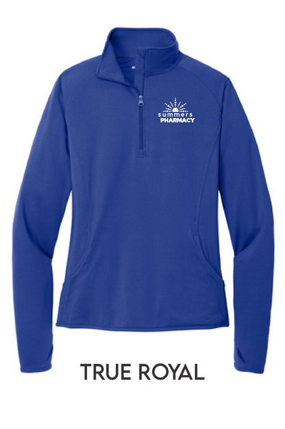 Summers - Sport-Tek Ladies Sport-Wick® Stretch 1/2-Zip Pullover