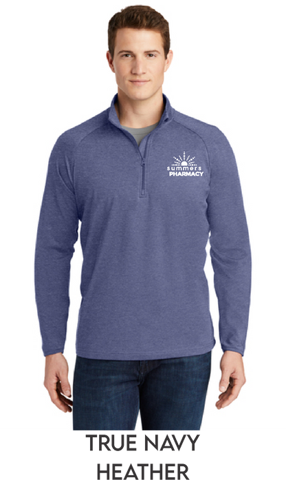 Summers - Men's Sport Tek Quarter Zip - Embroidered