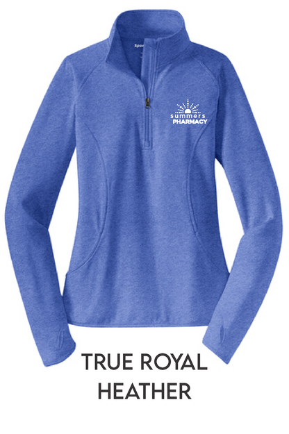 Summers - Sport-Tek Ladies Sport-Wick® Stretch 1/2-Zip Pullover